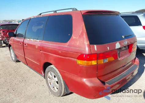 2003 Honda Odyssey Ex-L из США, поврежденный, VIN 5FNRL18993B077365